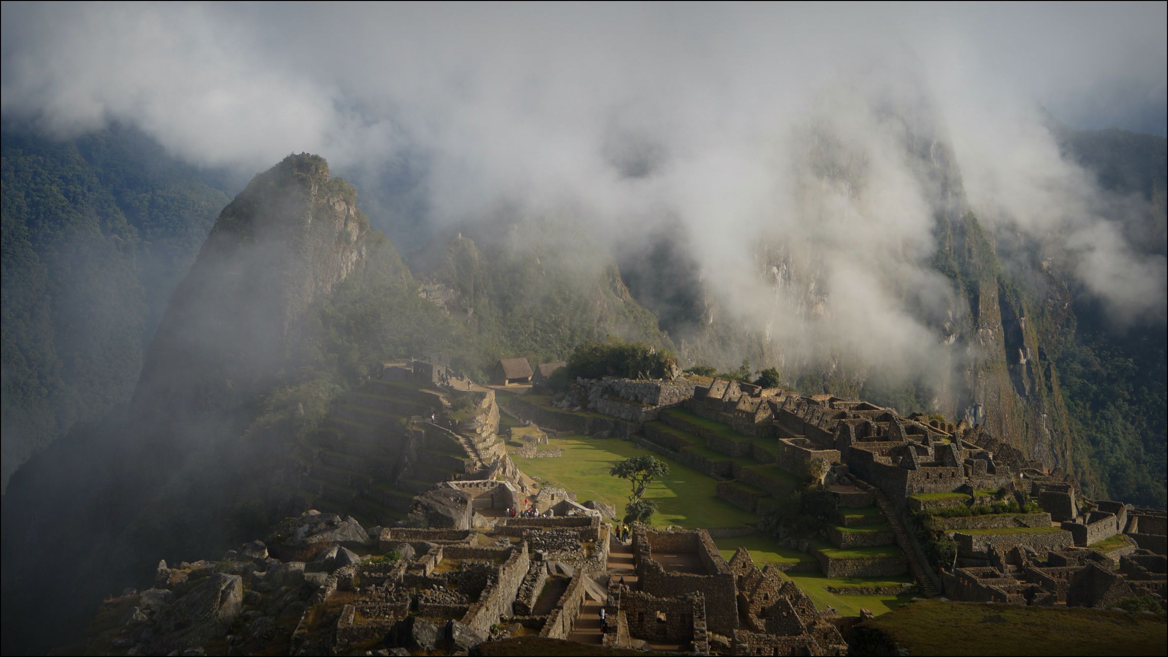 Machu Picchu engulfed by the clouds Photo by Flavio Moy, HealerShaman.com Machu Picchu engulfed by the clouds Photo by Flavio Moy, HealerShaman.com